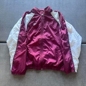 Reebok Track Jacket Windbreaker Full Zip Size XL